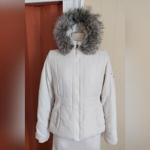 aeropostale white puffer jacket